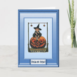 Halloween-Grüße Karte