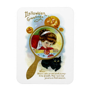 Halloween-Grüße Magnet
