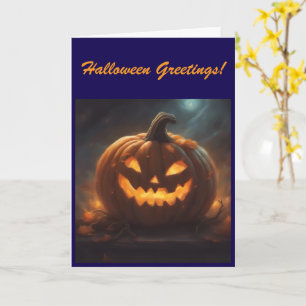 Halloween-Grußkarte Karte