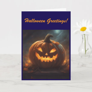 Halloween-Grußkarte Karte