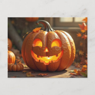 Halloween-Grußkarte Postkarte
