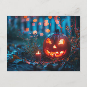 Halloween-Grußkarte Postkarte