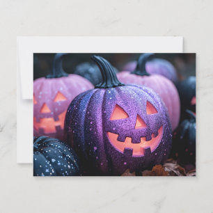 Halloween-Grußkarte Postkarte