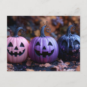 Halloween-Grußkarte Postkarte