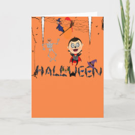 Halloween Grußkarten/Einladungs-Karten Feiertagskarte