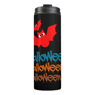 Halloween Halloween Fledermäuse! Thermosbecher