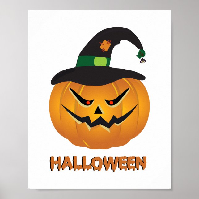 Halloween-Halloween-Party Poster (Vorne)
