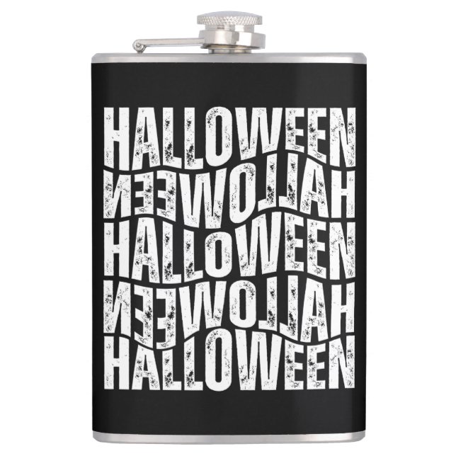 HALLOWEEN HALLOWEEN WARPTYPOGRAPHIE FLACHMANN (Vorderseite)