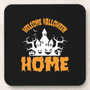 Halloween Halloween Zuhause Geburtstag Getränkeuntersetzer
