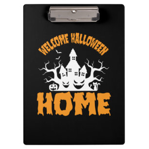Halloween Halloween Zuhause Geburtstag Klemmbrett