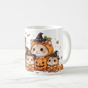 Halloween Hamster-Familien-Tasse Kaffeetasse