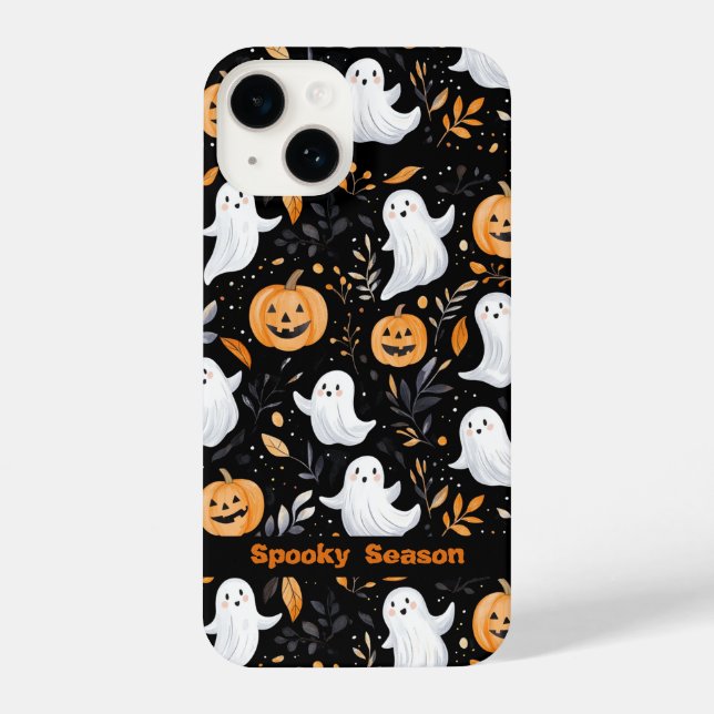 Halloween-Handy iPhone 14 Hülle (Rückseite)