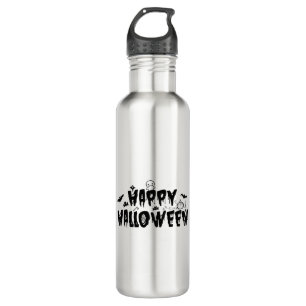 Halloween Happy Edelstahlflasche