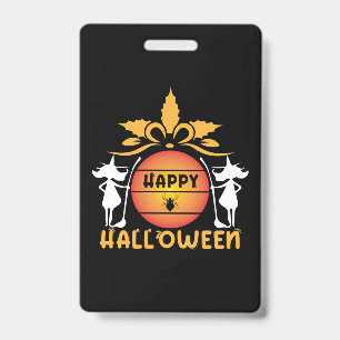 Halloween Happy Halloween Birthday Ausweis