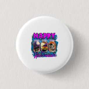 Halloween Happy Halloween Birthday Button