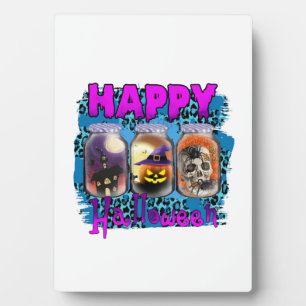 Halloween Happy Halloween Birthday Fotoplatte