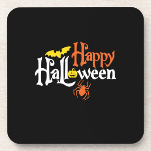 Halloween Happy Halloween Birthday Getränkeuntersetzer