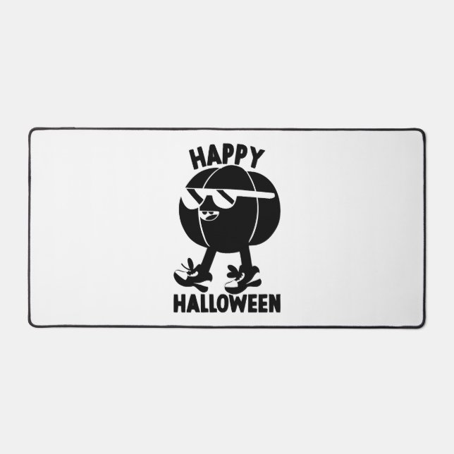 Halloween Happy Halloween Pumpkin Schreibtischunterlage (Vorderseite)