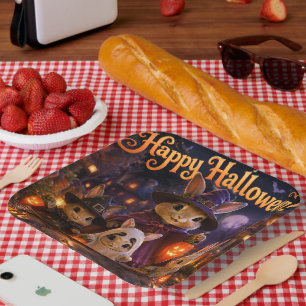 Halloween-Hasen-Partyplatte/Hasen-Partyartikel Pappteller