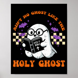 Halloween Hat keinen Geist wie Heiliger Geist Chri Poster