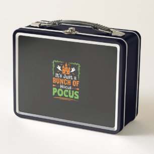 Halloween-Haufen Hokuspokus Metall Brotdose