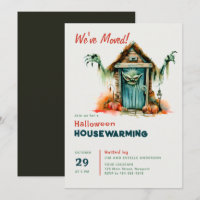 Halloween-Haus-Einweihung Monster-Heim lustig