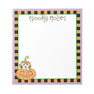 Halloween Havanese Notizblock