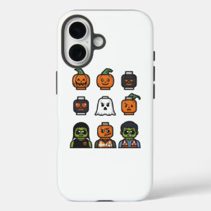 Halloween Head Monster für Kinder iPhone 16 Hülle