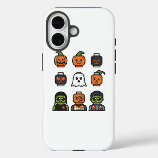 Halloween Head Monster für Kinder iPhone 16 Hülle
