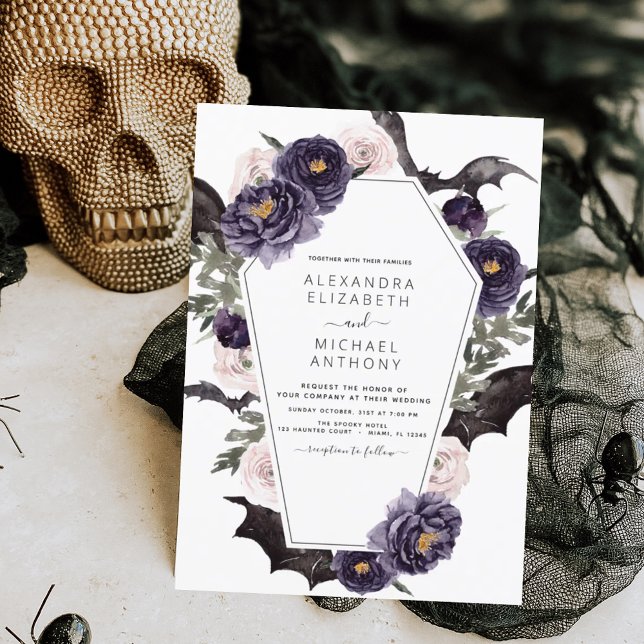 Halloween Herbst Dunkle Hochzeit Flyer (Von Creator hochgeladen)