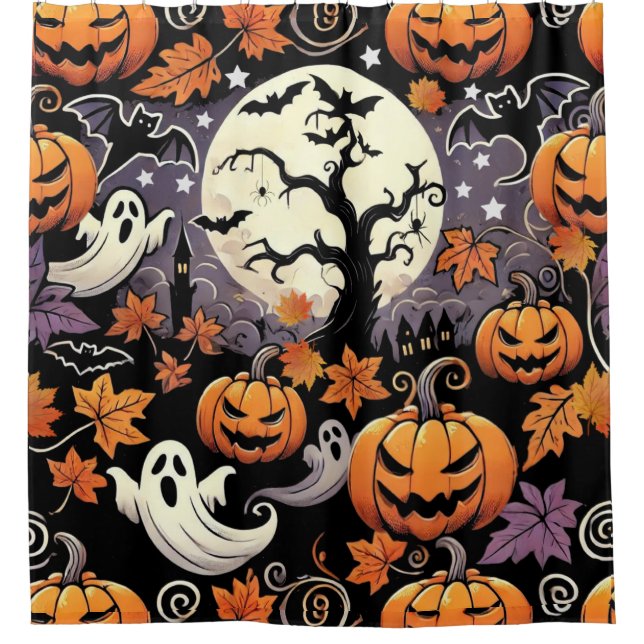 Halloween/Herbst/Herbst Duschvorhang (Vorderseite)