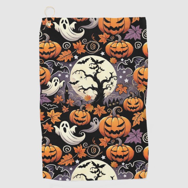 Halloween/Herbst/Herbst Golfhandtuch (Vorderseite)