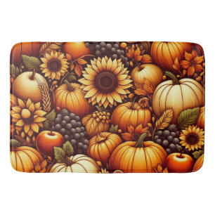 Halloween/Herbst/Herbst/Kürbis Badematte