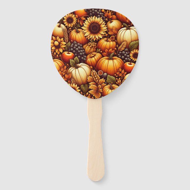 Halloween/Herbst/Herbst/Kürbis Fächer (Vorderseite)