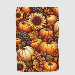 Halloween/Herbst/Herbst/Kürbis Golfhandtuch