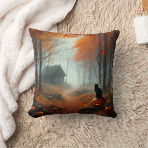 Halloween/Herbst/Herbst/Kürbis/Katze Kissen