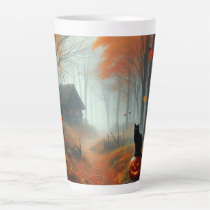 Halloween/Herbst/Herbst/Kürbis/Katze Milchtasse