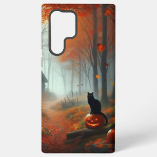 Halloween/Herbst/Herbst/Kürbis/Katze Samsung Galaxy Hülle