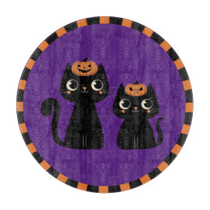 Halloween/Herbst/Herbst/Kürbis/Katze Schneidebrett