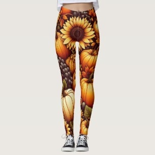 Halloween/Herbst/Herbst/Kürbis Leggings