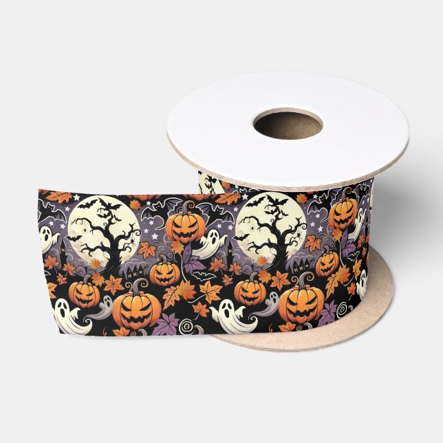 Halloween/Herbst/Herbst Satinband (Spule)