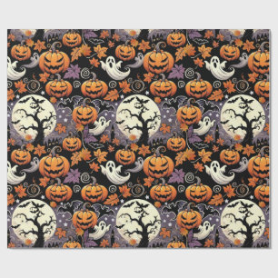Halloween/Herbst/Spätherbst Geschenkpapier