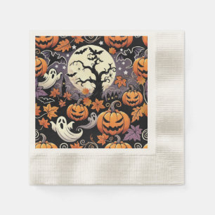Halloween/Herbst/Spätherbst Serviette