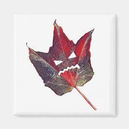 Halloween-Herbstblätterblättriger Erntedank Magnet