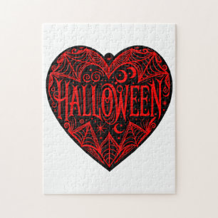 Halloween-Herz, schwarze Herzform, Feiertag