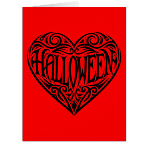Halloween Herz, Schwarzes Herz, Urlaub