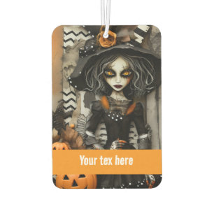 Halloween Hexe Autolufterfrischer
