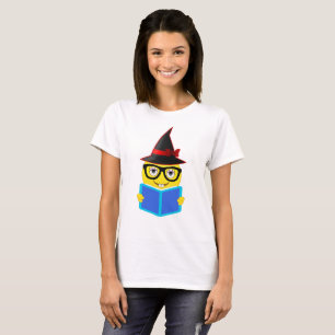 Halloween-Hexe Emoji Shirt für das Ablesen der