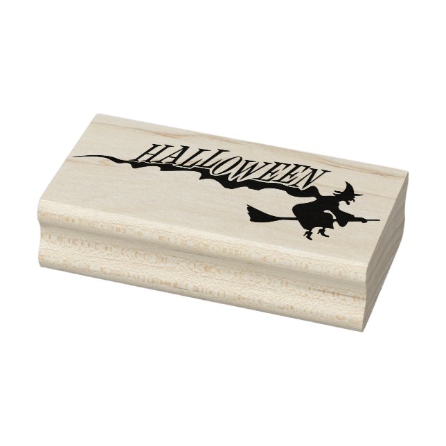 Halloween Hexe Gummistempel (Stempel)
