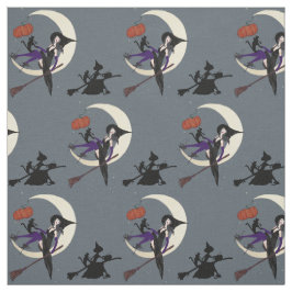 Halloween-Hexe-Haifischhaut-Grau Stoff